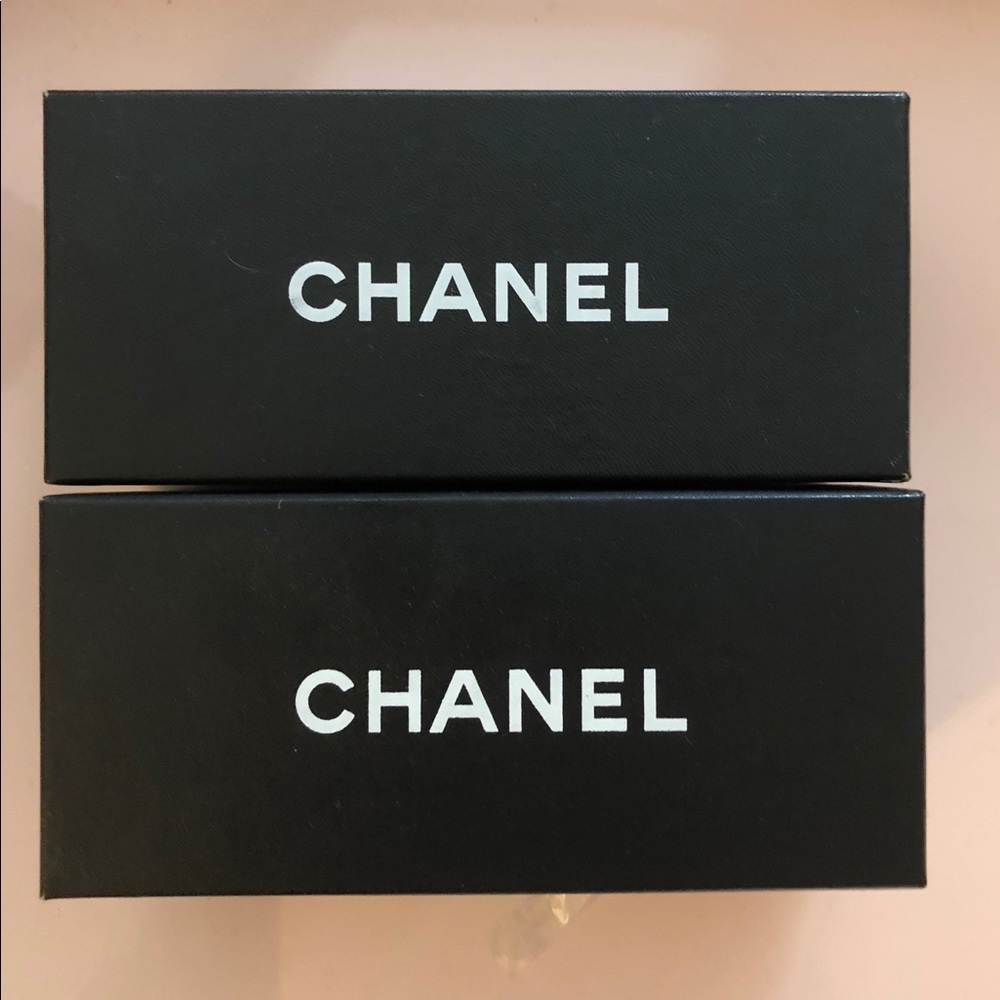 Two Chanel Sunglass Boxes